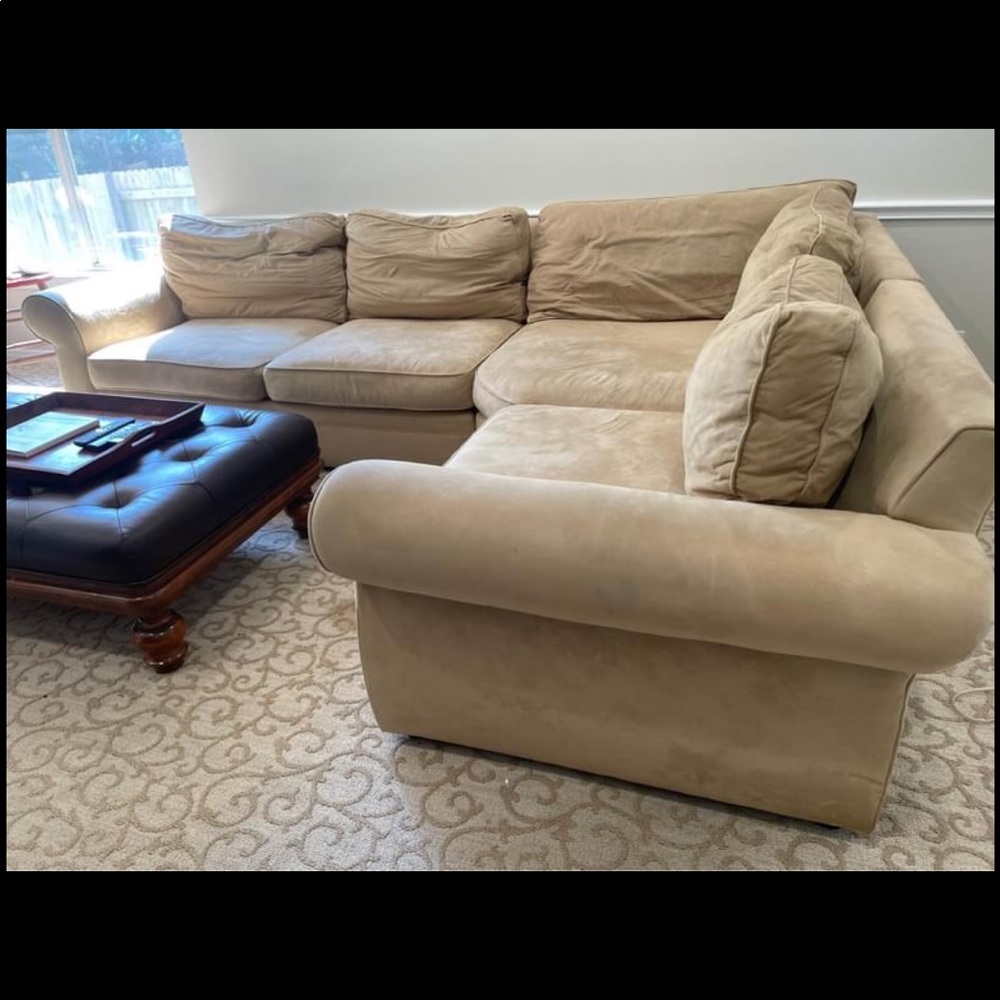 Pottery barn sectional couch free delivery - Picture 2 of 2
